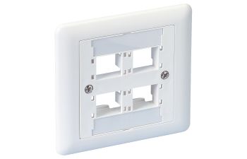 DM Global Outlet 80x86, 4x1-Port, pure white