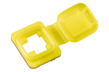 R306060Splash Cap Security Level 1 universal IP54 yellow