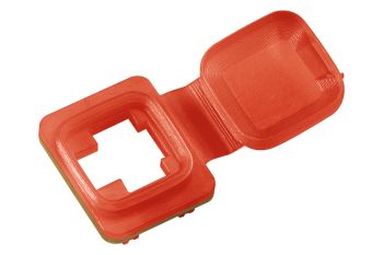 Splash Cap Security Level 1 universal IP54 red