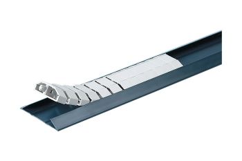 FLEXkanal Floor Rail 2 m, anthracite (RAL 7016)