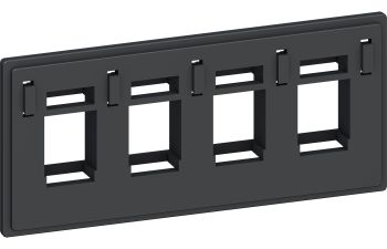 Screen, 210, Keystone, 4Port, bk - eCatalog