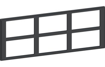 R451701Screen, 415, FLF3/5, 6Port, bk