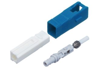 R840220Connector SC PC, SM, blue, 126 (+1/-0) µm
