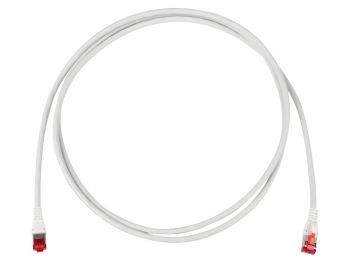 R&Mfreenet Patch Cord Cat. 6<sub>A</sub>, S/FTP, 4P, LSFRZH, gray, RJ45/s-RJ45/s