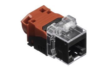 R813514Connection Module Cat. 6A EL, 1xRJ45/u, Keystone 3rd generation, 10x