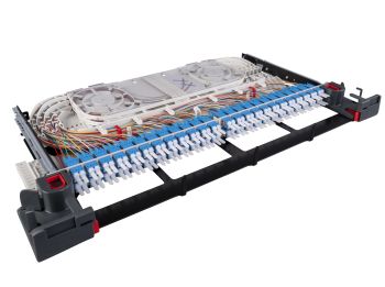 PRIME-Fiber Termination Unit (FTU), Left, Single Fiber, Heatshrink splice protec