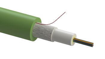 Central loose tube, single sheathed cable, RP-rodent protected, universal-use, U