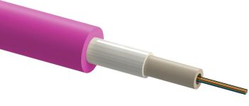 Central loose tube, gel-free cable, RP-rodent protected, indoor-use, FRLSZH shea