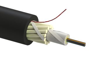 CLT - Fiber Reinforced Plastic Rod Armored (FRPA) Cable - up to 24 fibers, outdoor-use