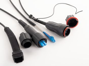 CONEXIO Jumper, HEC-BR LC duplex Grade C/2 (UPC) - NSN LC duplex Grade C/2 (UPC)
