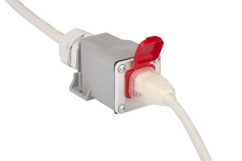 IP54-Minioutlet for 1xRJ45s/u