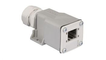 IP54-Minioutlet pour 1xRJ45s/u