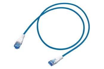 R&Mfreenet Patch Cord, Cat. 6, Shielded, Blue, LSFRZH, TIA 568A, Plug  RJ45, s,