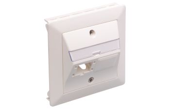 DM Global Outlet 84x84, 2x1-Port, pure white