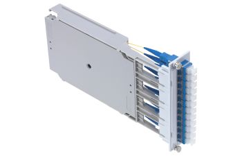 FiberModul 7HP, metal, splice, 12xSC OM1, PC, ceramic, Bm/3