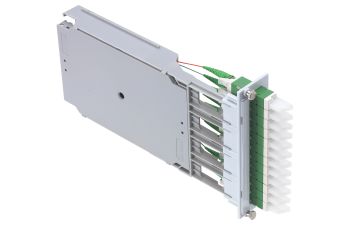 FiberModul 7HP, plastic, splice, 12xE-2000™ OM4, PC, ceramic, Bm/3