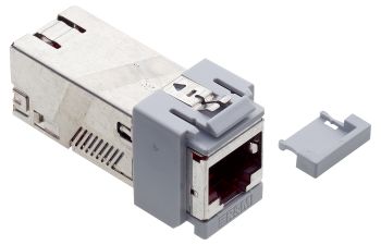 Connection Module Cat. 6<sub>A</sub>, 1xRJ45/s, Snap-in