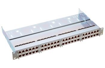 19" 1U HD Patch Panel 48xRJ45/s