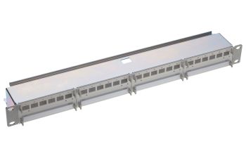 19" 1U HD Basic Patch Panel 24xLC-Duplex / MPO