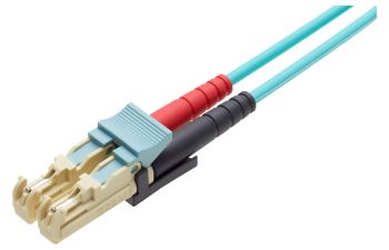 Patch Cord E-2000™-Compact PC - E-2000™-Compact PC, beige/turquoise