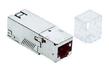 Connection Module Cat. 6<sub>A</sub>, 1xRJ45/s, adapter No.1