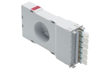 MPO Modul HD, MTP12-male - 6xLC-Duplex, G.652.D, APC/PC, type A, gray