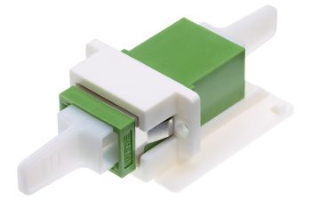 Universal Adapter SC APC, green, ceramic SM, C