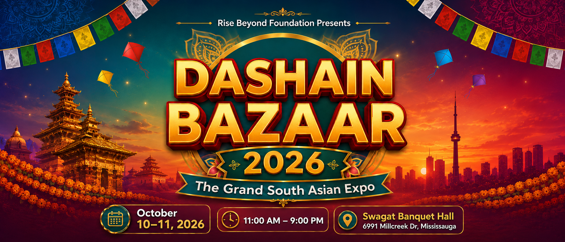 Dashain Bazaar 2026 event artwork