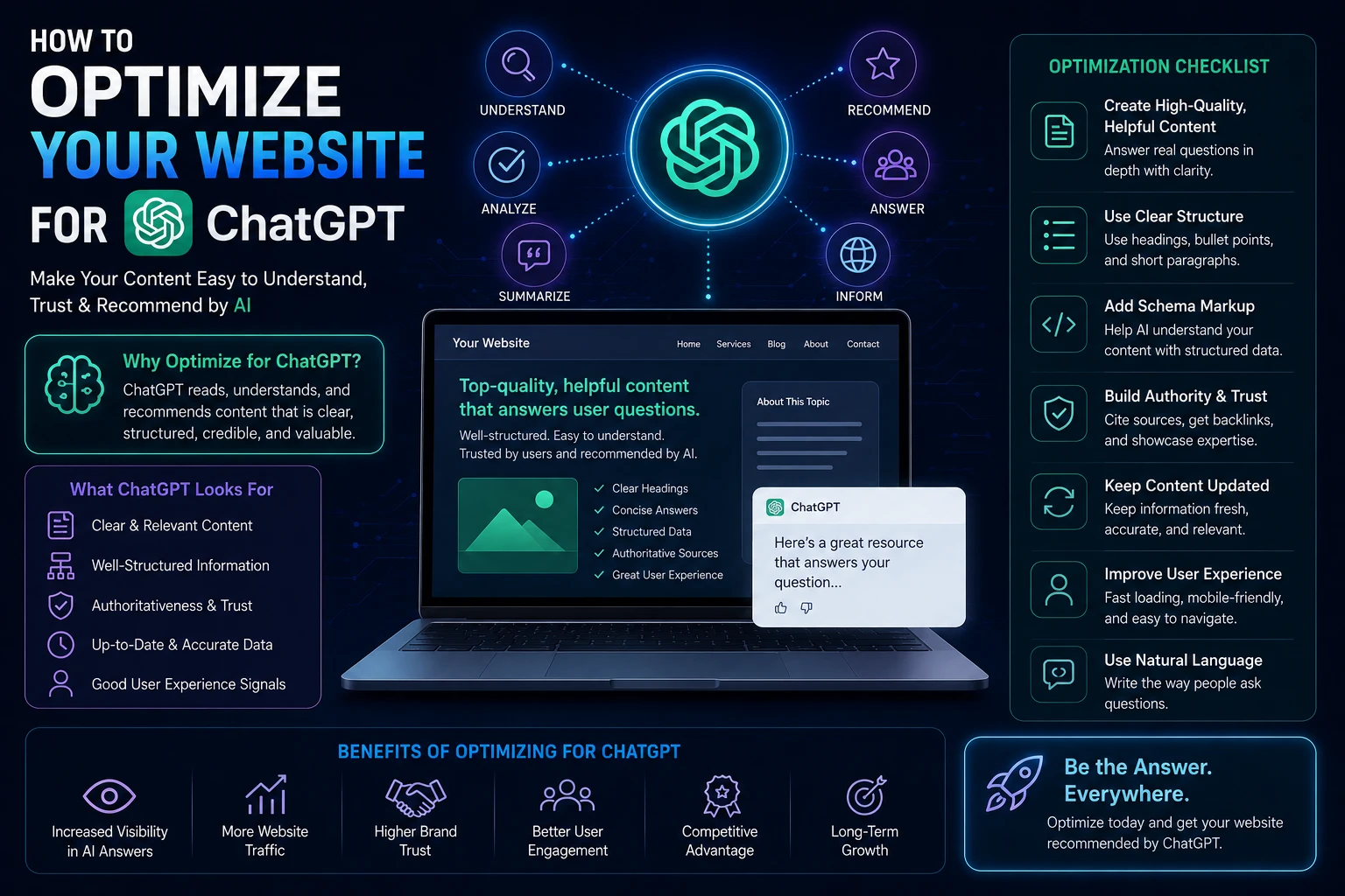 Optimize Your Website for ChatGPT Search & AI Citations