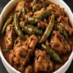 Chicken achar gosht with peppers