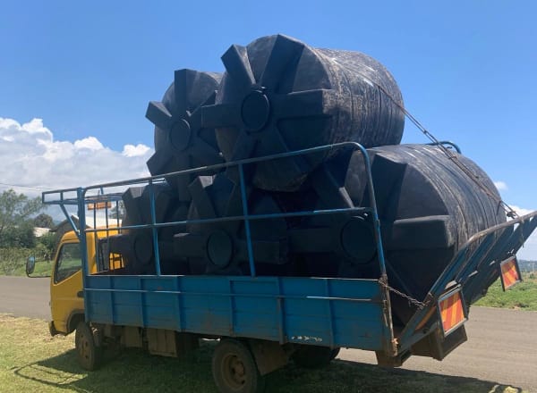 Water truck delivery