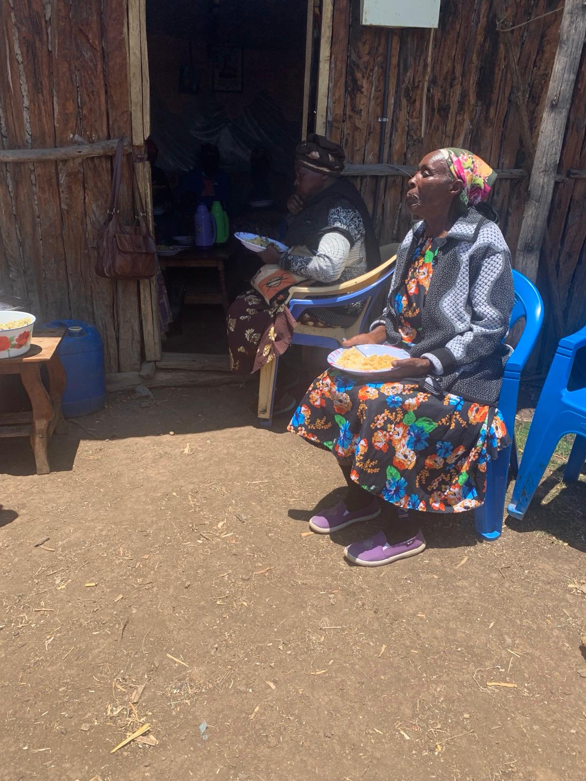Beneficiary meal at home