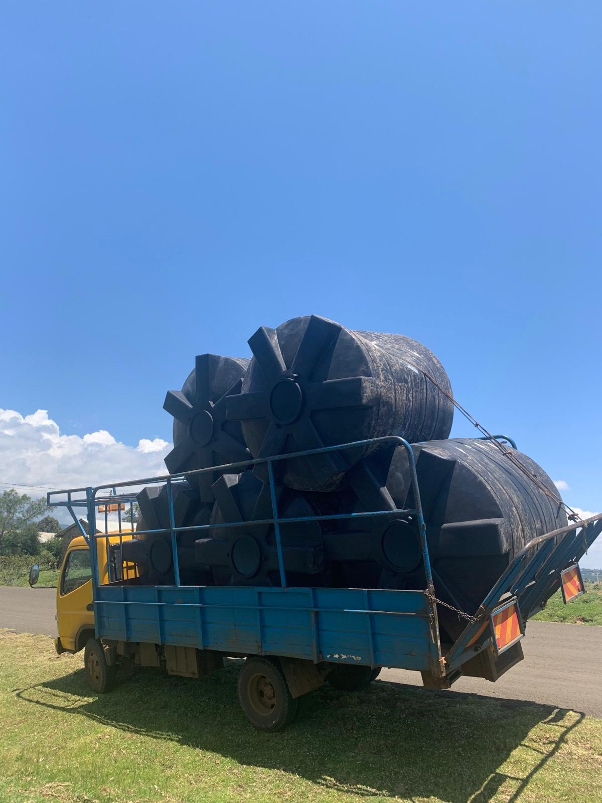 Water truck delivery