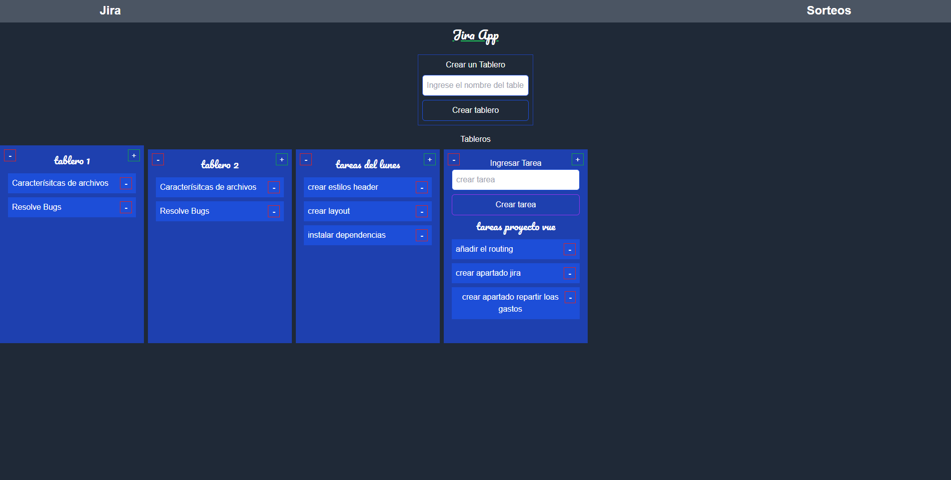 Sorteos App