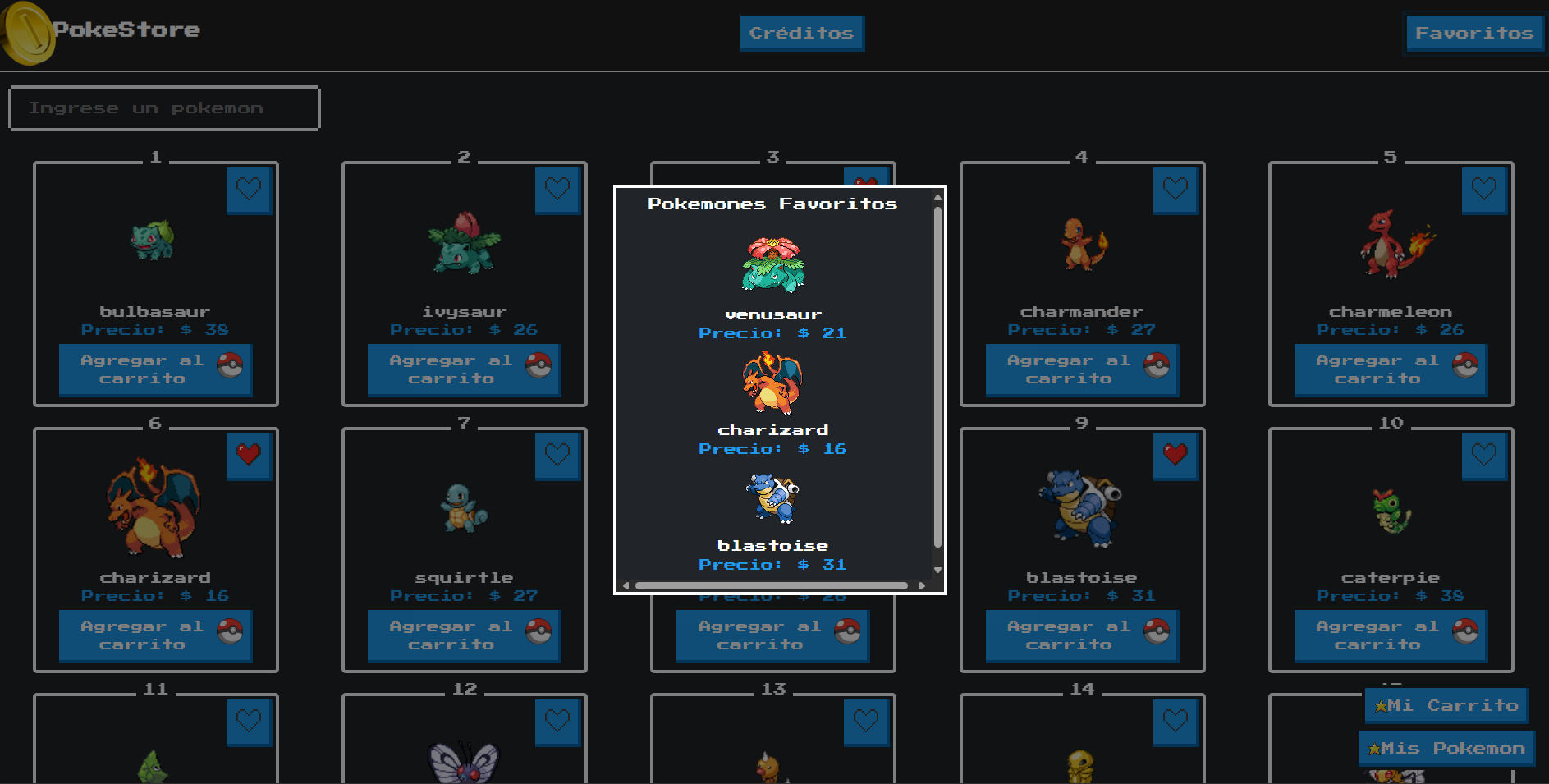 Pokemon Store