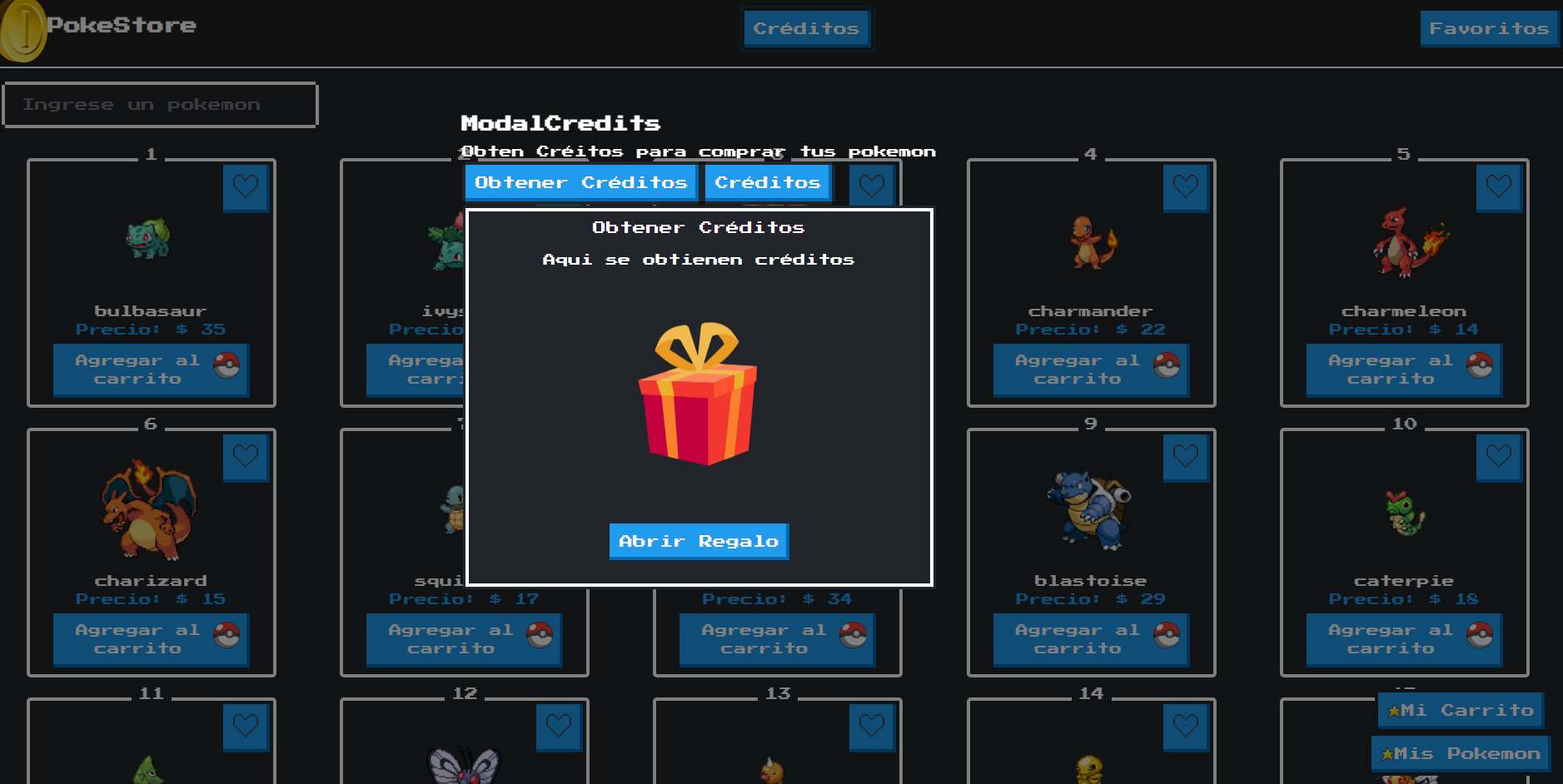 Pokemon Store