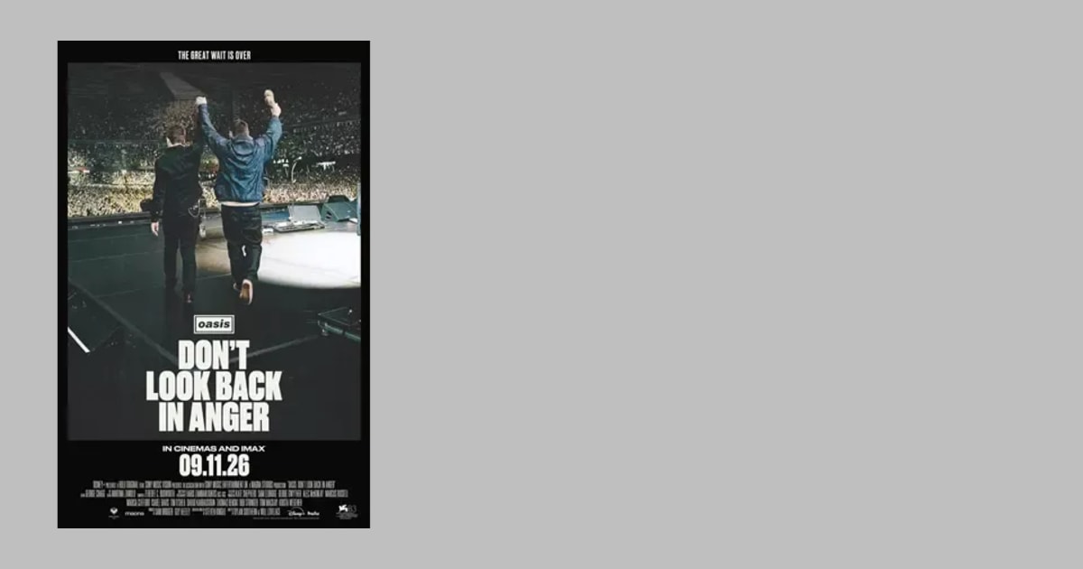 Oasis: Don't Look Back in Anger
