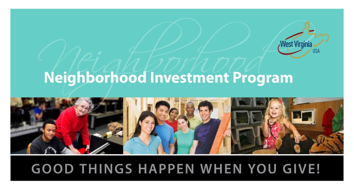 Image featuring the WV Neighborhood Investment Program (NIP) tax credits and people those credits have helped.