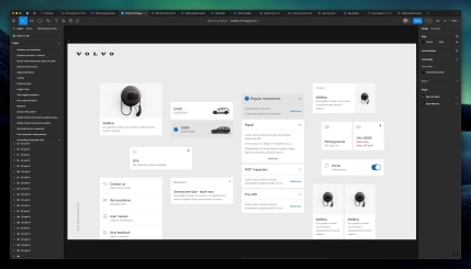 Screenshot of a presentation slide in Figma where a 2001 A Space Odyssey movie easter egg is planted on the mock content of a design.
HAL 9000 saying Dave, stop. β¨Stop, will you?
