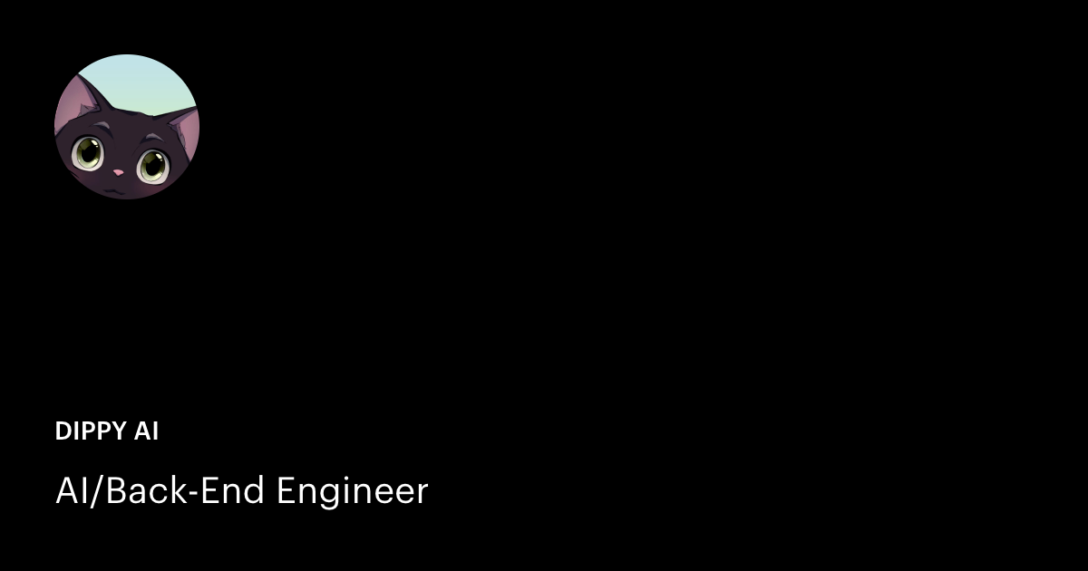 DevOps/Infra Developer at Dippy AI
