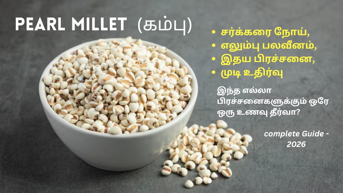 Pearl Millet (Kambu) Health Benefits | கம்பு நன்மைகள் - Complete Guide 2026