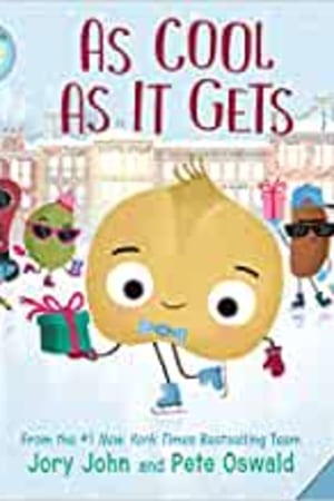 The Cool Bean Presents: As Cool as It Gets: Over 150 Stickers Inside! A Christmas Holiday Book for Kids (The Food Group) - book cover