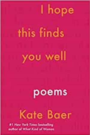 I Hope This Finds You Well: Poems book cover