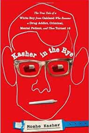 Kasher in the Rye: The True Tale of a White Boy from Oakland Who Became a Drug Addict, Criminal, Mental Patient, and Then Turned 16 book cover