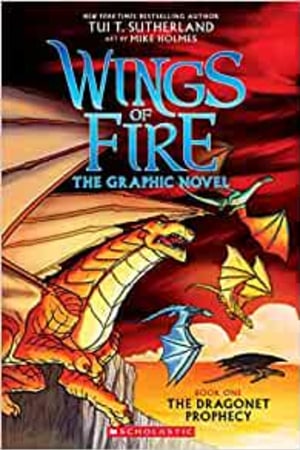 Wings of Fire: The Dragonet Prophecy: A Graphic Novel (Wings of Fire Graphic Novel #1): The Graphic Novel (1) book cover