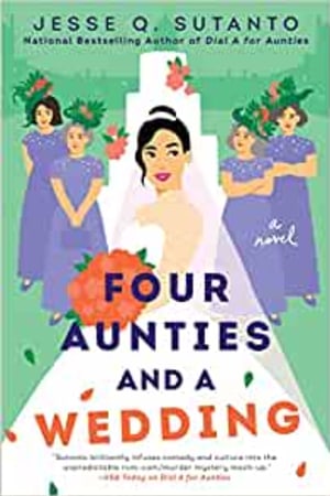 Four Aunties and a Wedding - book cover