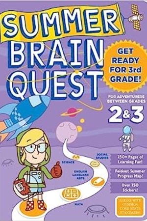 Summer Brain Quest: Between Grades 2 & 3 (Summer Brain Quest) book cover