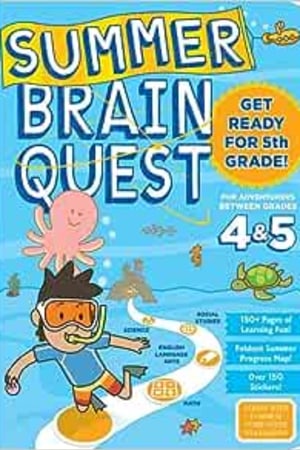 Summer Brain Quest: Between Grades 4 & 5 - book cover