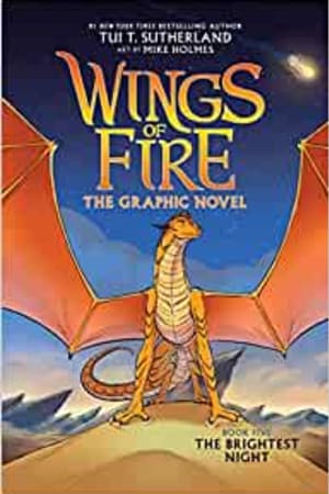 Wings of Fire: The Brightest Night: A Graphic Novel (Wings of Fire Graphic Novel #5) (Wings of Fire Graphix) book cover