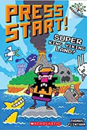 Super King Viking Land : A Branches Book (Press Start 13) (Press Start ) - book cover